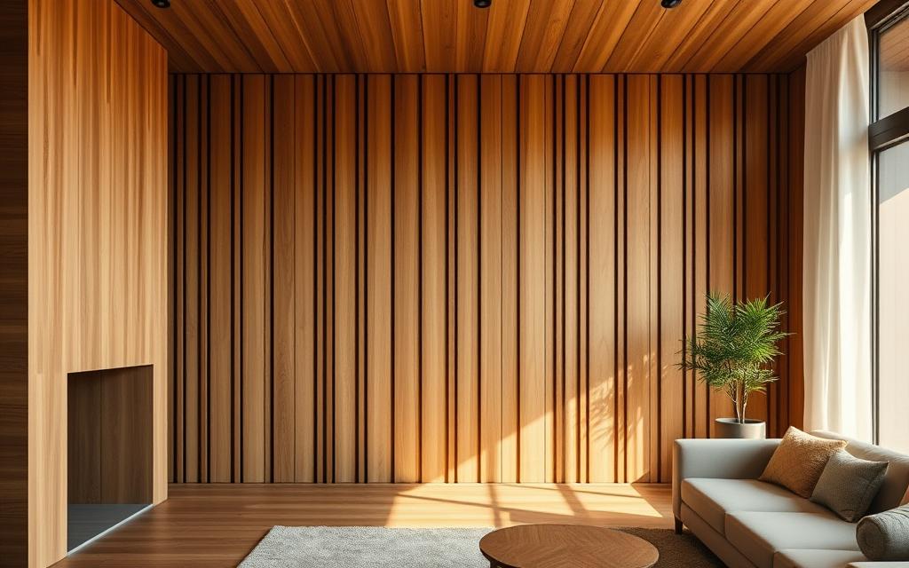 lamele ścienne drewniane