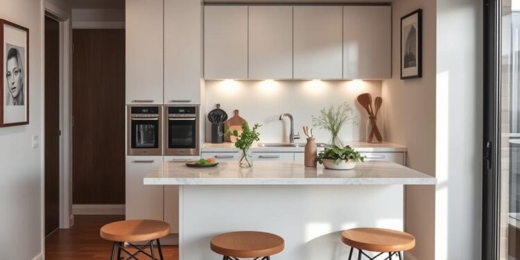 Mała wyspa kuchenna – jak dopasować ją do niewielkiej przestrzeni? Dom mała wyspa kuchenna