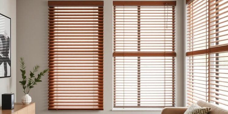 Nowoczesne żaluzje drewniane – praktyczność i styl Dom nowoczesne żaluzje drewniane